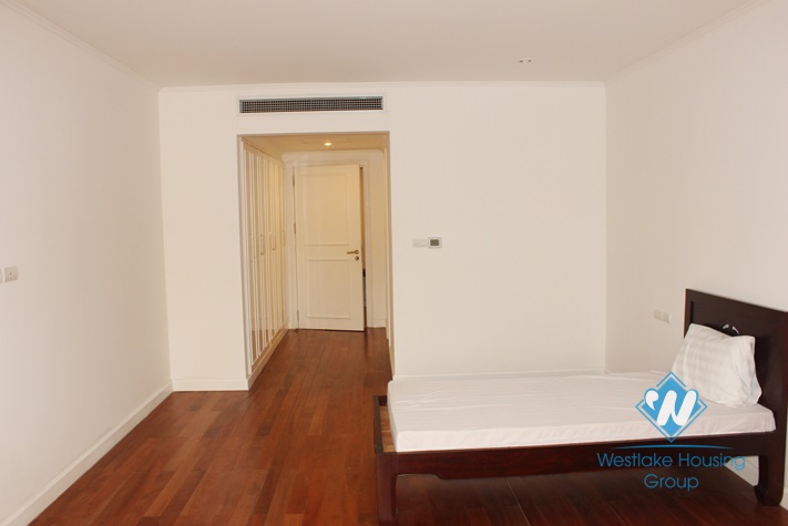 Luxury serviced apartment for lease in Westlake area, Hanoi.